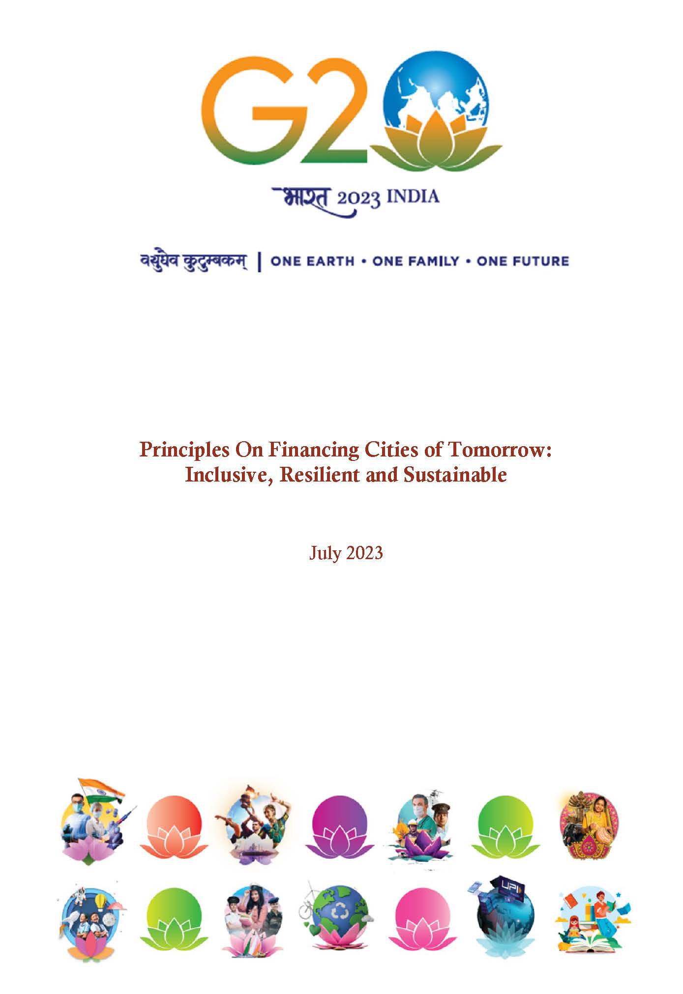 Image of कल के शहरों के वित्तपोषण पर जी20 सिद्धांत 2023
